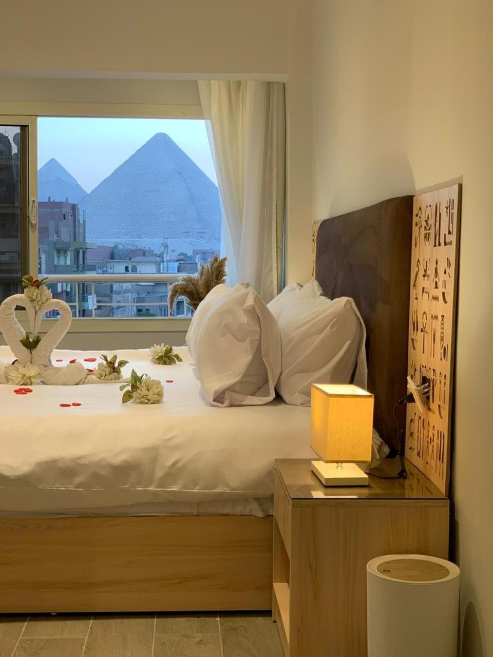 Khufu Pyramids Inn Nazlet el-Sîsi Exterior foto