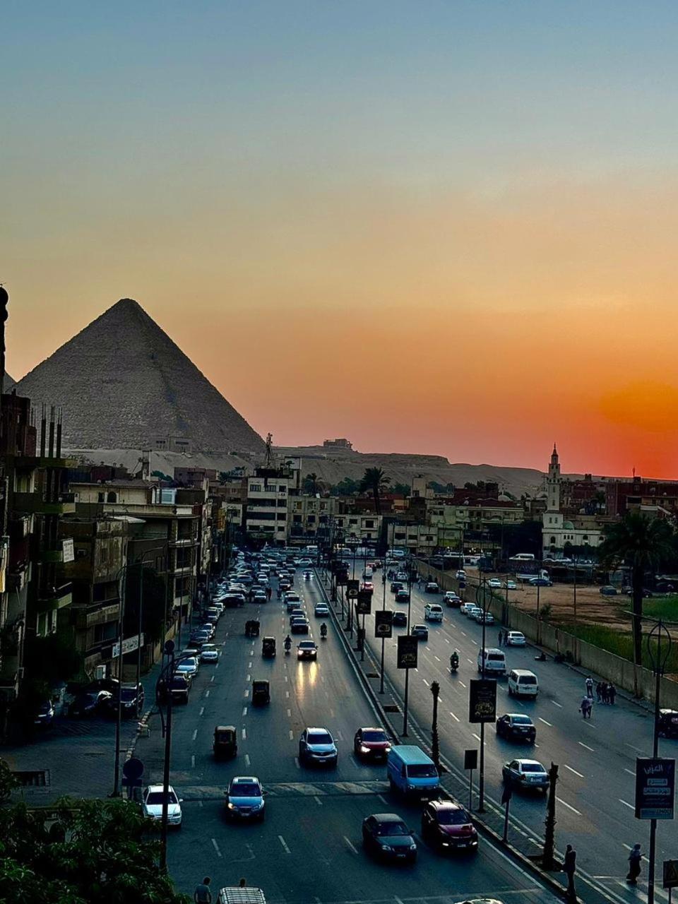 Khufu Pyramids Inn Nazlet el-Sîsi Exterior foto
